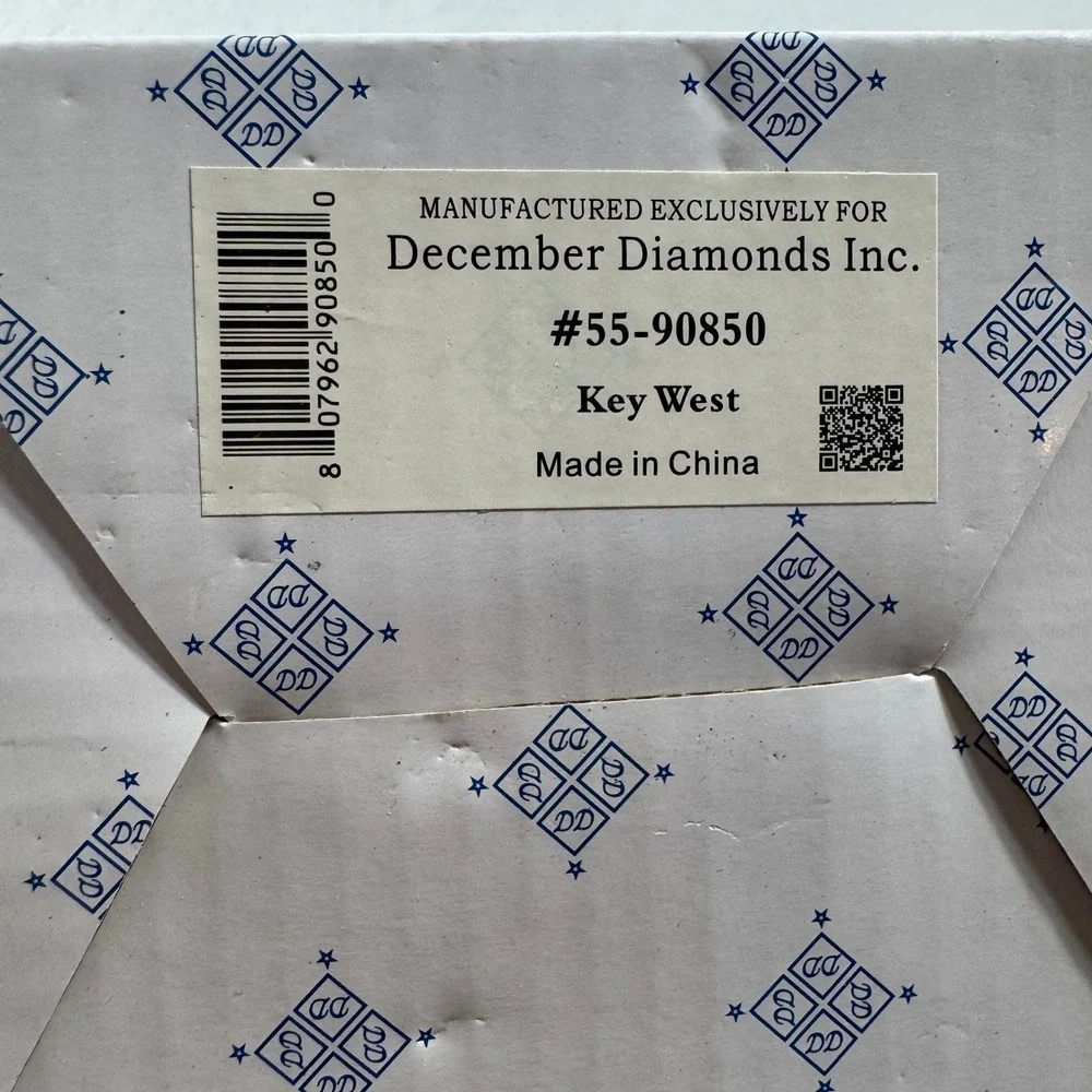 December Diamonds 2015 Key West Merman Retired Christmas Ornament w/Box 55-90850